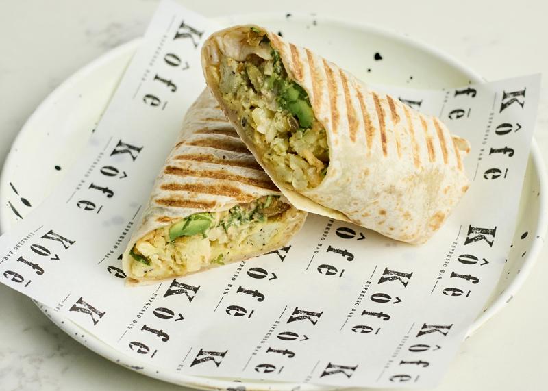 Scrambled Egg Wrap